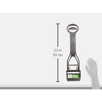 Four Paws Allen's Spring Action Dog Scooper For Grass Standard Black 5.13" x 5.5" x 24.75"
