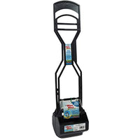 Four Paws Allen's Spring Action Dog Scooper For Grass Standard Black 5.13" x 5.5" x 24.75"