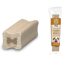 Loving Pets Peanut Butter Yummy Bone Singles for Dogs, Pack of 1 Individually Wrapped Treat