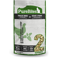 PureBites Chicken Breast & Catnip Freeze-Dried Cat Treats 1.3Oz / 37G | Value Size