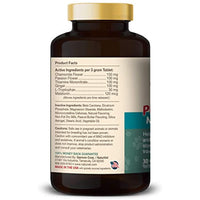 NaturVet Quiet Moments Dog Calming Aid Plus Melatonin, Calming Supplement, Chewable Tablets Time Release, Made in the USA, 30 Count