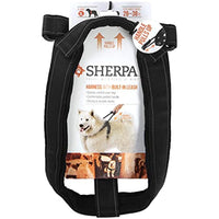 Sherpa Dog Harness with Built in Leash, Black, X-Large (SPT77724)