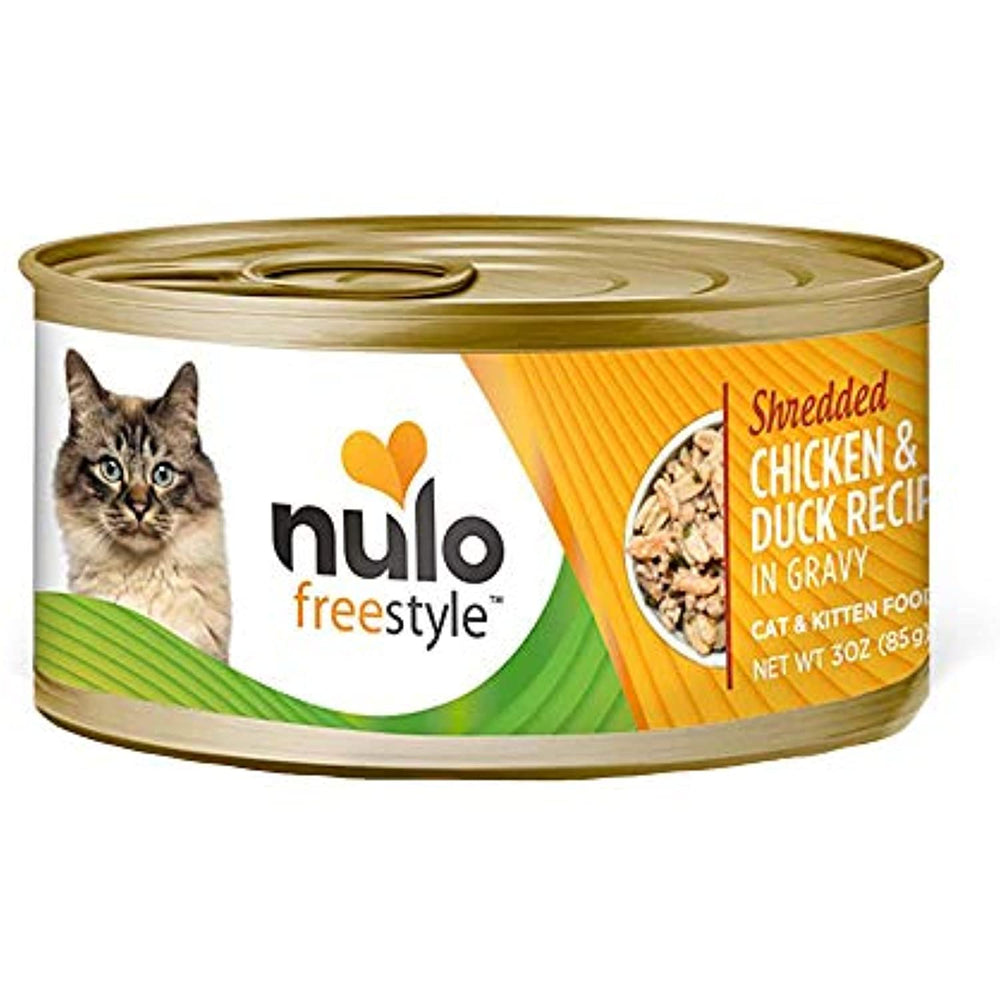 Nulo Adult & Kitten Grain Free Canned Wet Cat Food (Chicken & Duck Recipe, 3 Oz, Case of 24)