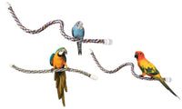 
              JW Pet Comfy Perch For Birds Flexible Multi-color Rope 14 inch Medium
            