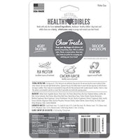 Nylabone Healthy Edibles All-Natural Long Lasting Chicken Flavor Dog Chew Treats 8 count Petite - Up to 15 lbs.