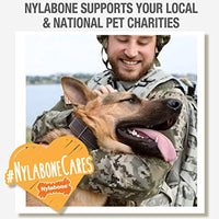 Nylabone Healthy Edibles Natural Chewy Bites Soft Dog Chew Treats Peanut Butter 12 oz.