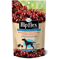 NaturVet  Overby Farm Hip Flex Canine  65 Soft Chews  Promotes Joint Mobility & Vitally in Dogs  Enhanced with Tart Cherry, Dark Berry Bio-actives, Glucosamine & Omegas