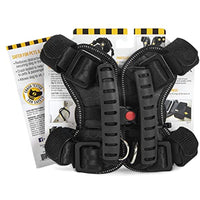 Sherpa, Seatbelt Harness, Crash Tested Dog Harness, Adjustable, Multi-Purpose, Super Strong, Easy-To-Use, With No-Pull D Ring, Black, Small