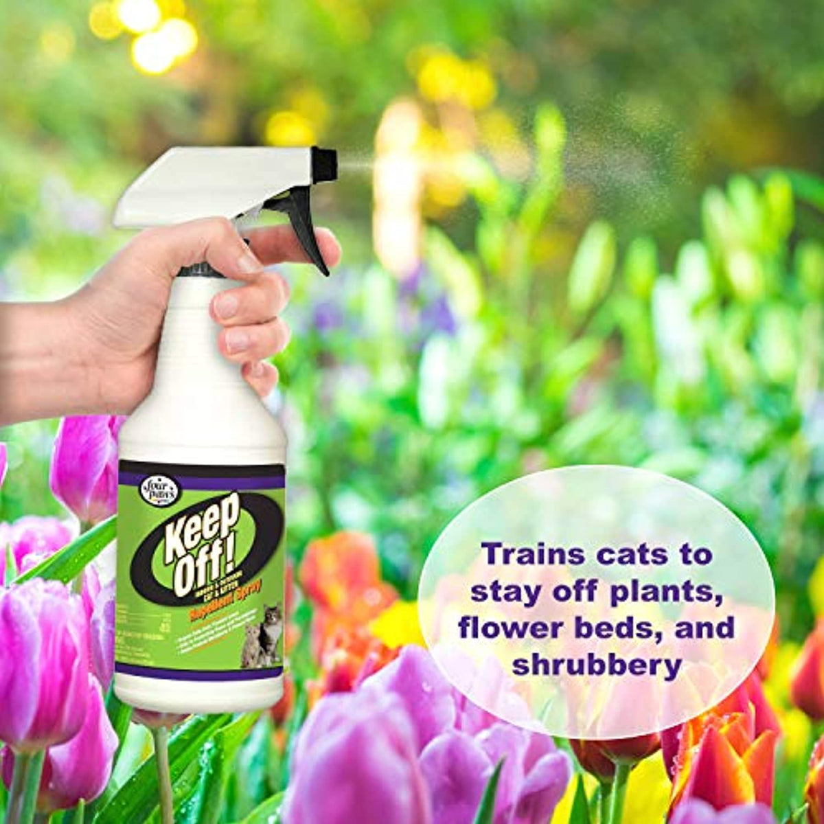 spray to keep dogs off garden Keep Off! Repellent 16-Ounce Spray| Lots Of Pets