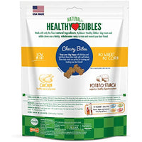 Nylabone Healthy Edibles Natural Chewy Bites Soft Dog Chew Treats Chicken 12 oz.