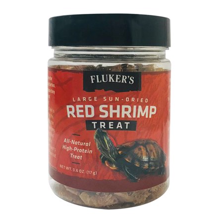 Fluker's Sun-Dried Large Red Shrimp Treat 0.6oz  (17g)