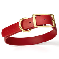 Viper Biothane Waterproof Dog Collar - Brass Hardware