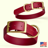 
              Viper Biothane Waterproof Dog Collar - Brass Hardware
            