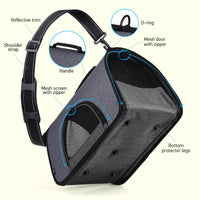 
              Dual Color Collapsible Pet Carrier
            