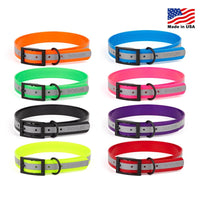 
              Biothane Translucent Reflective Collar
            