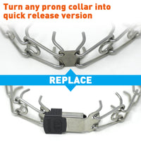 
              Herm Sprenger - ClicLock Quick Release Buckle - Stainless Steel
            