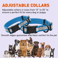 
              Dogline Biothane Reflective Dog Collar with Quick Release Buckle
            