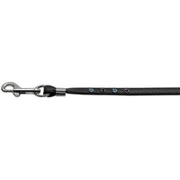 Mirage Pet Products Confetti Step In Harness Black Matching Leash 4 ft