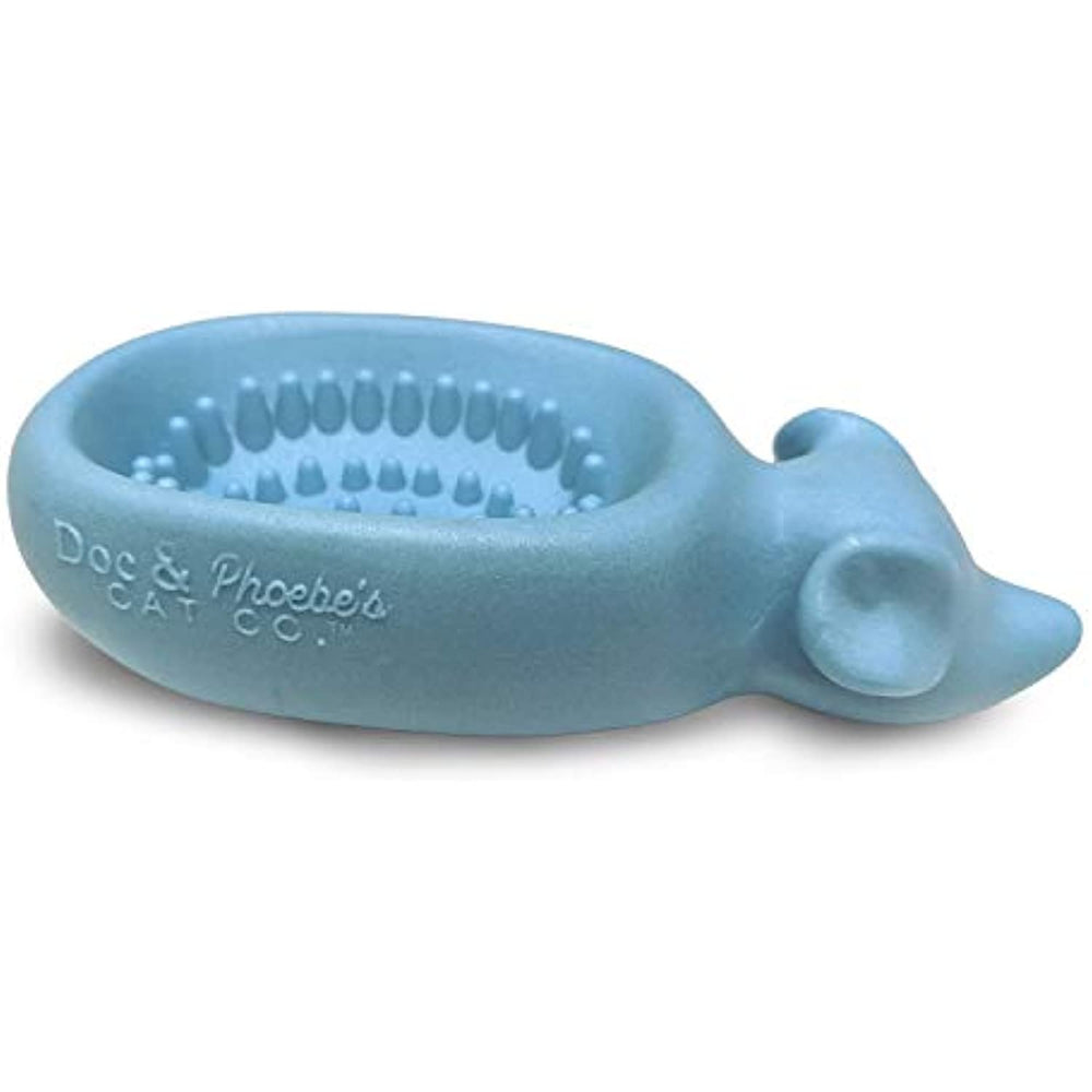 SPOT Doc & Phoebe's Wet Feeder for Cats, Blue (33051)