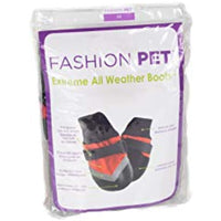 Fashion Pet Extreme All Weather Boots for Dogs | Dog Boots for Snow | Dog Boots for Small Dogs | Winter Dog Boots | Waterproof | Rain Gear | Adjustable / Reflective Strap | X-Large