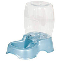 
              Petmate Pet Cafe Waterer Cat and Dog Water Dispenser Pearl Silver Small
            