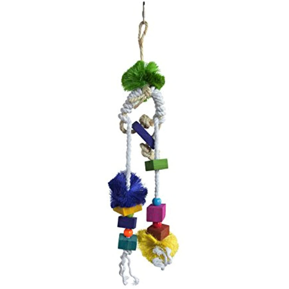 Prevue Pet Products Tropical Teasers Mai Tai Bird Toy, Multicolor