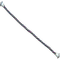 A&E Cage Company HB572 Happy Beaks Cotton Cable Bird Perch, 0.75 by 32", Multicolor