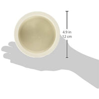 Prevue Pet Products Ceramic 4 Bowl Replacement Cup Set, Bone White (6404)