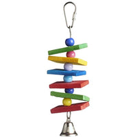 Prevue Pet Products 60950 Bodacious Bites Ding Bird Toy, Multicolor