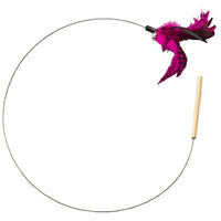SPOT Ethical Pets Teaser Wand Cat Toy, 44", Assorted, Model Number: 52058