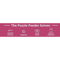 Doc & Phoebe's Puzzle Feeder for Cats, Multi (33052)