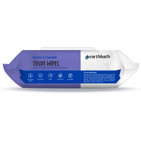 
              Earthbath Tushy Wipes - Helps Neutralize Oder Between Washes, Cleanses and Soothes, Good for Dogs & Cats - Rosemary & Chamomile, 100 Count
            
