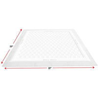 Four Paws Wee-Wee Puppy Training Insta-Rise Border Pee Pads 50-Count 22" x 23" Standard Size