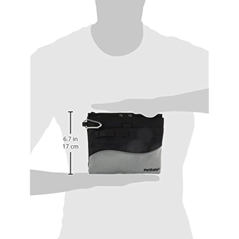 PetSafe Treat Pouch Sport- Durable, Convenient Dog Training Accessory, Standard, Black