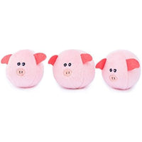 
              ZippyPaws Farm Pals Burrow Interactive Dog Toys - Hide and Seek Dog Toys and Puppy Toys, Colorful Squeaky Dog Toys, and Plush Dog Puzzles, Bubble Babiez Pig Barn
            