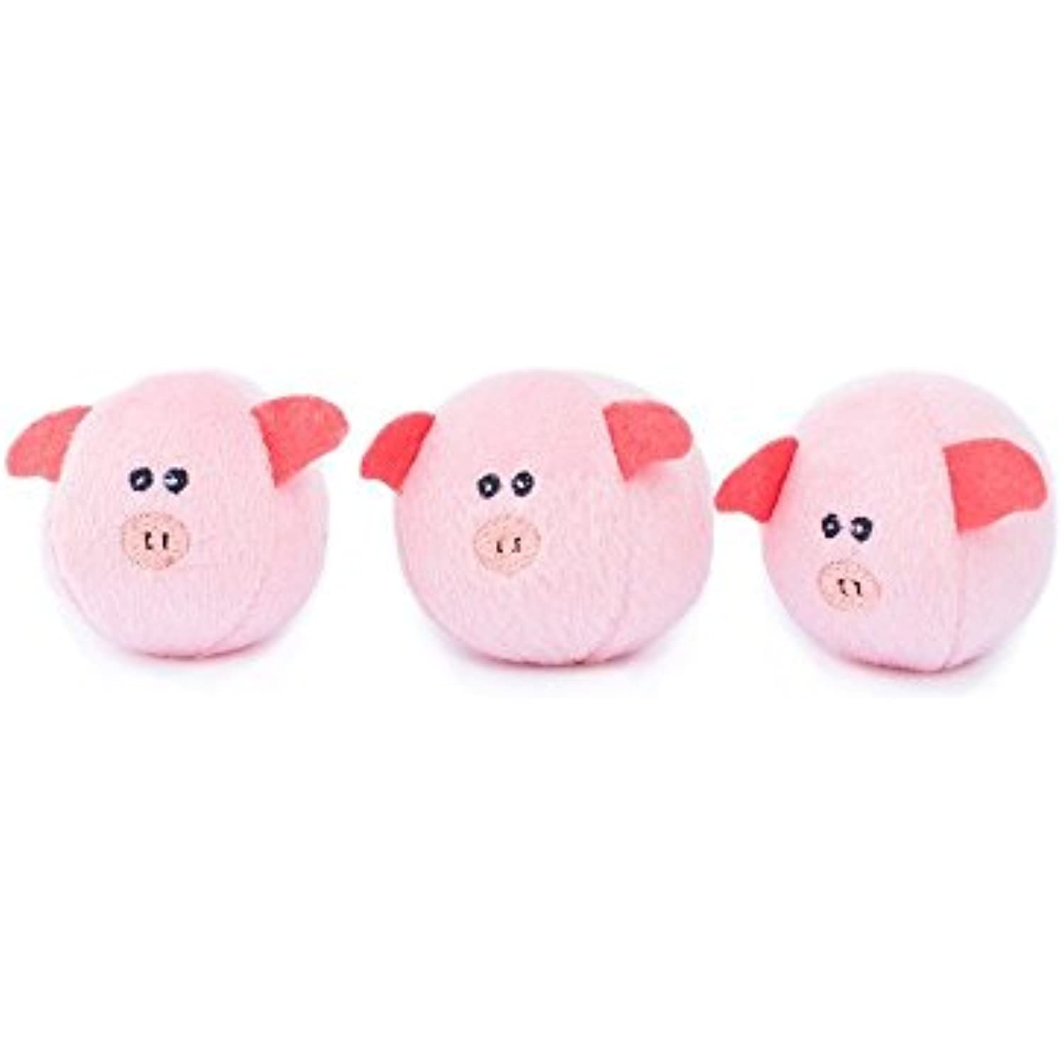 ZippyPaws Farm Pals Burrow Interactive Dog Toys