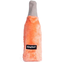 Zippy Paws - Happy Hour Crusherz Drink Themed Crunchy Water Bottle Dog Toy - Rosé