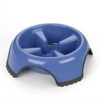 Skid Stop Slow Feed Bowl - Medium (Color May Vary)