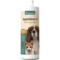 
              NaturVet Septiderm-V Skin Care Bath Wash for Dogs & Cats – Pet Health, Dog Skin, Itching, Hot Spots – Pet Shampoo, Grooming Aid – 16 Oz.
            
