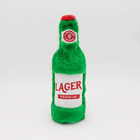 
              ZippyPaws - Happy Hour Crusherz Water Bottle Dog Toy - No Stuffing, Crunchy - Lager
            