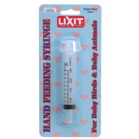 Lixit Hand Feeding Syringe for Baby Animals, 10 ml
