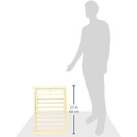 
              Four Paws Walk Over Wooden Dog Gate, 30-44" W by 18" H
            