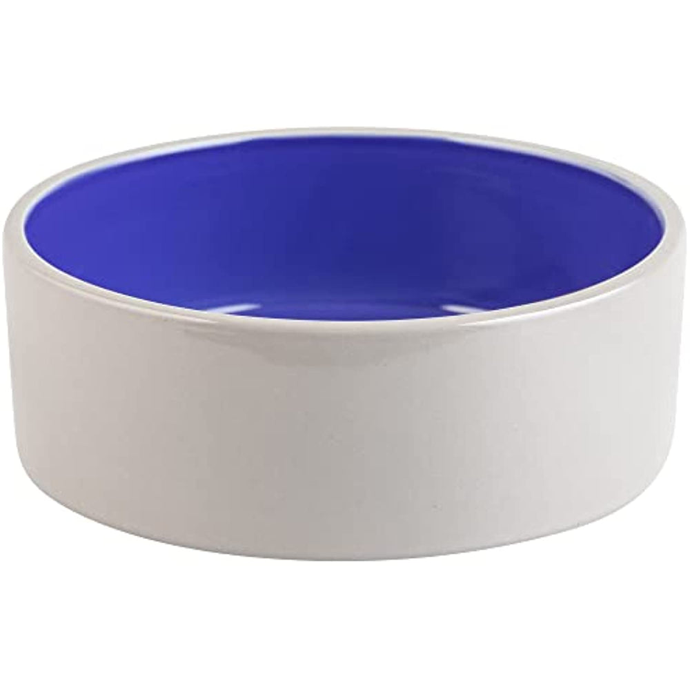 SPOT by Ethical Products – Ceramic Stoneware Pet Bowl for Cats and Small Dogs, Classic Heavy Duty Non Slip Ceramic Cat Dish Dog Bowls for Food and Water - 7.5