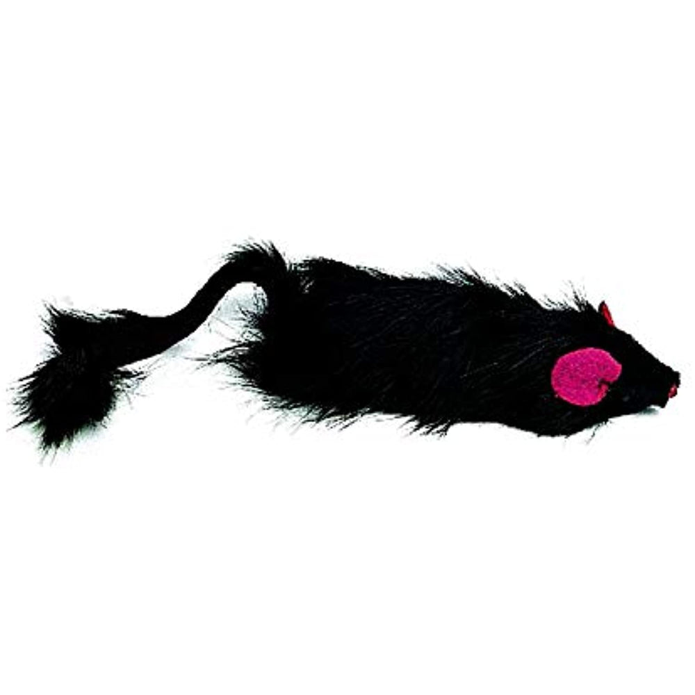 Ethical Shaggy Plush Ferret with Rattle and Catnip Cat Toy