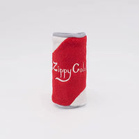 ZippyPaws - Squeakie Can Dog Toys, Stuffing Squeaker Plush Beverage Dog Toy - Zippy Cola