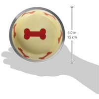 
              Loving Pets Robusto Bowl for Dogs, Small, Ivory
            