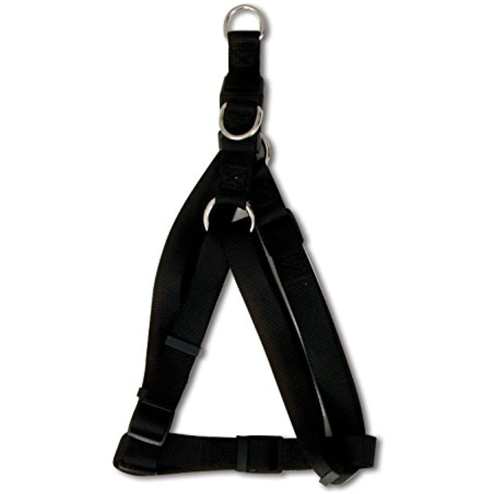Petmate Nylon Step-in Harness, 3/8 by 9 to 15-Inch, Black