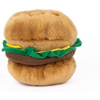 
              ZippyPaws - NomNomz Plush Squeaker Dog Toy for The Foodie Pup - Hamburger
            