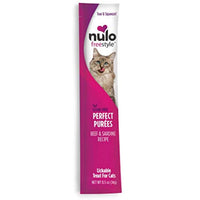 Nulo, FreeStyle Perfect Puree Beef & Sardine Lickable Cat Treat.5 oz