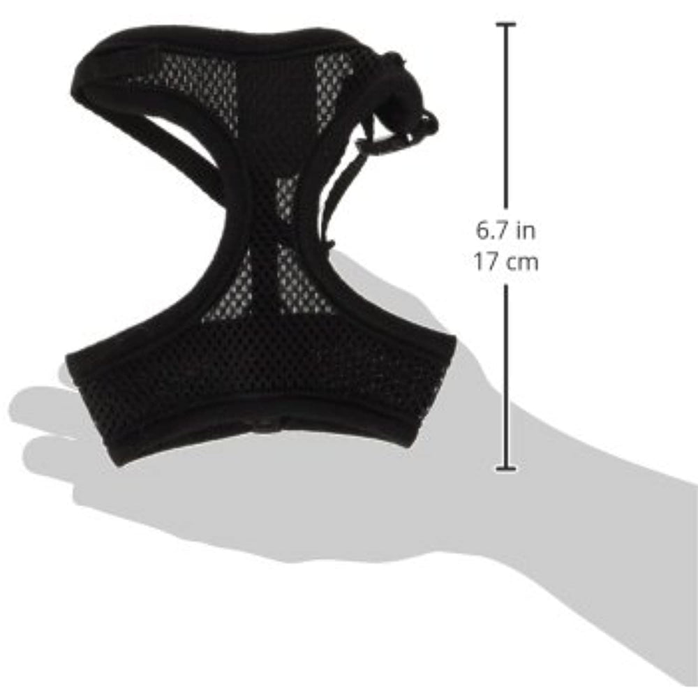 Four Paws Comfort Control Dog Harness Black Small